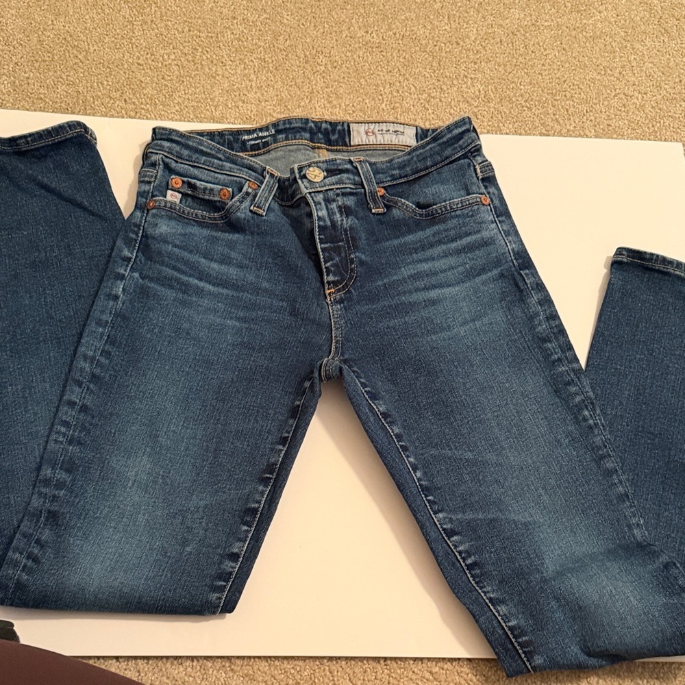 AG Adriano Goldschmied Dark Blue Skinny Jeans